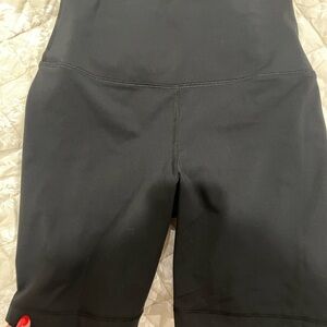 Women's Black High-Waisted Shorts